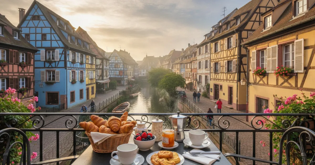Matin tranquille : Hôtels avec petit-déjeuner à Colmar