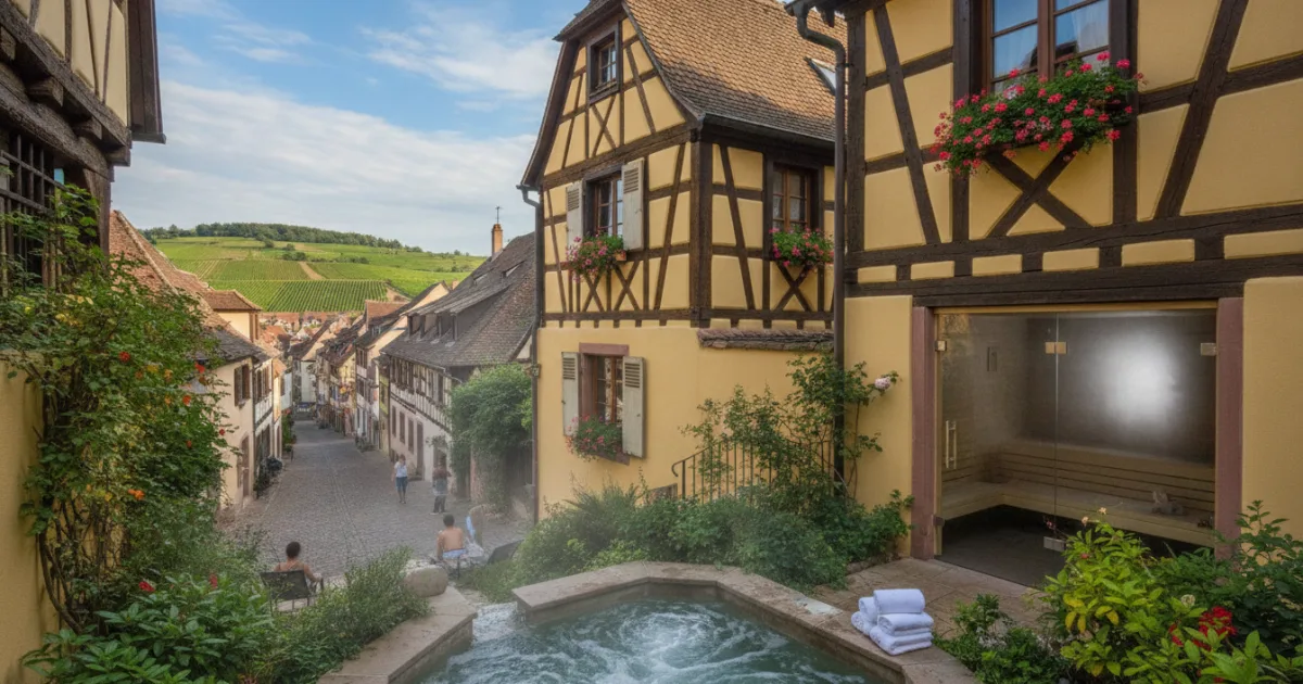 Top hébergements avec spa et bien-être à Colmar