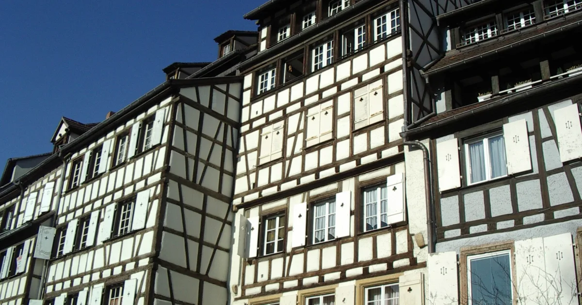 Le quartier des tanneurs à Colmar (Alsace, France)