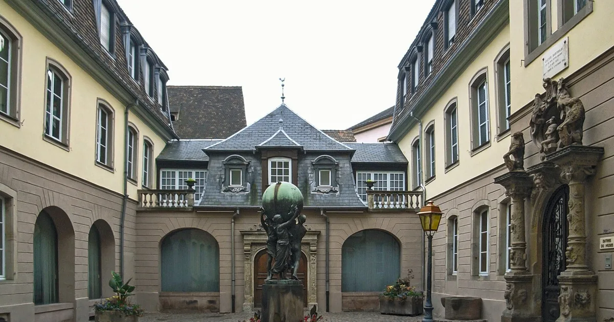 Maison natale d'Auguste Bartholdi (musée Bartholdi) au 30 rue des Marchands à Colmar (Haut-Rhin, France)
